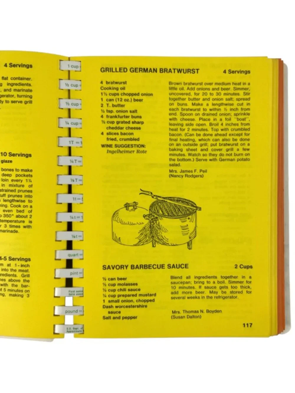 Soupçon Junior League Of Chicago Cookbook 1979 Seasonal Recipes Spiral Bound